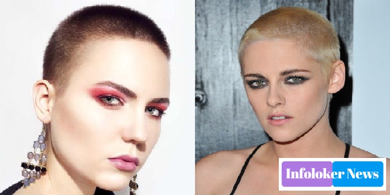 Buzz Cut Women's Hairstyle Models