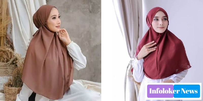 Latest Bergo Hijab Model