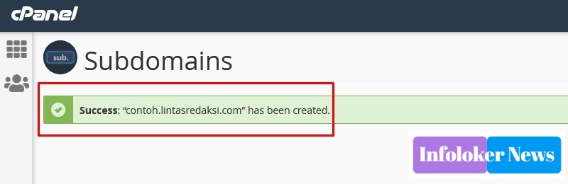 Step By Step How to Create a Subdomain in cPanel