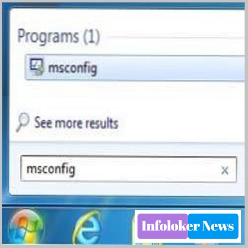 Using MSCONFIG in Windows 7